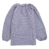 Timely tm102 Lunch Apron, Smocked, Long Sleeve, Plaid Pattern, School,