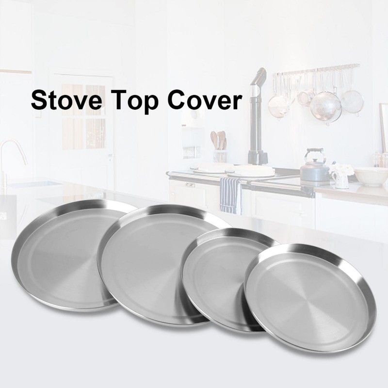 Generic Hob Cover Plates, Round, Stainless Steel for Hob Plates,