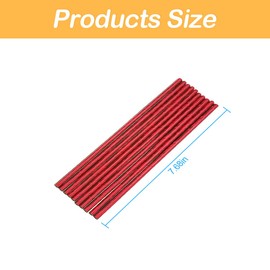 Osilly 20 Pcs Car Air Conditioner Outlet Decoration Strip, Decorative Trim for Auto Air Vent Outlet, Waterproof Automotive Interior Decors for Men Women, Universal for Most Vehicles (Ice Red)