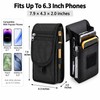 6.3 Inch Phone Belt Pouch Bag – Nylon Outdoor Mobile