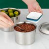 Stainless Steel Seasoning Bottle Large Capacity Multifunctional Seasoning Jar Container