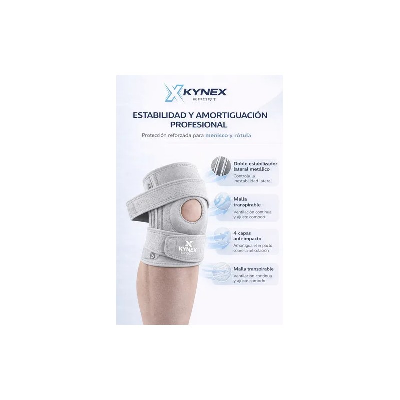 Rodillera Deportiva Compresion Para Rodilla Gym Soporte Kyne