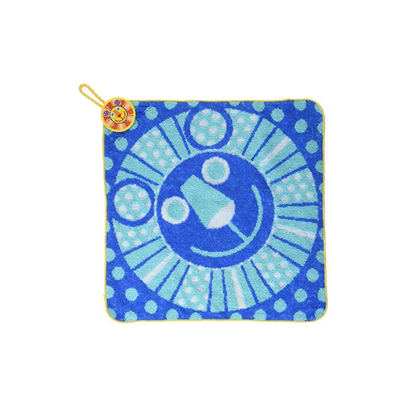 Sassy Soft Towel With Loop bule