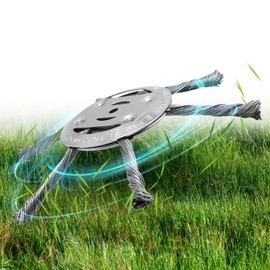 Fettwal 1 x weed brush cutter, weed brush for grass trimmer, brush cutter accessories, grass trimmer head, wild herb brush, only for cutting machines with blade opening of 5 mm (6 heads)