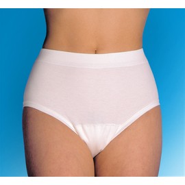 MEDISET made by modellia Inkontinez-Slip für Damen bei leichter Inkontinenz mit eingearbeiteter Saugeinlage ca. 175ml, Gr. 50/52