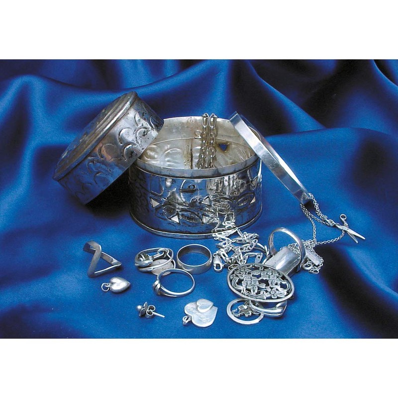 HG Silver Cleaning Cloth, Specially Impregnated Silver Cleaning Cloth for
