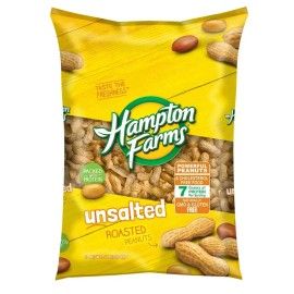 Hampton 6 Pack -  Hampton Farms Unsalted In-Shell Peanuts (5 lbs.)