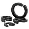 Qrity M4 Spring Lock Washer, Single Coil Square Section Washer,