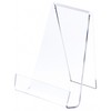 Plymor Clear Acrylic Book Easel with 1.375" Ledge with Lip,