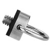 Shaft Thread D-Ring 1/4 Inch Screw for Camera Tripod Monopod