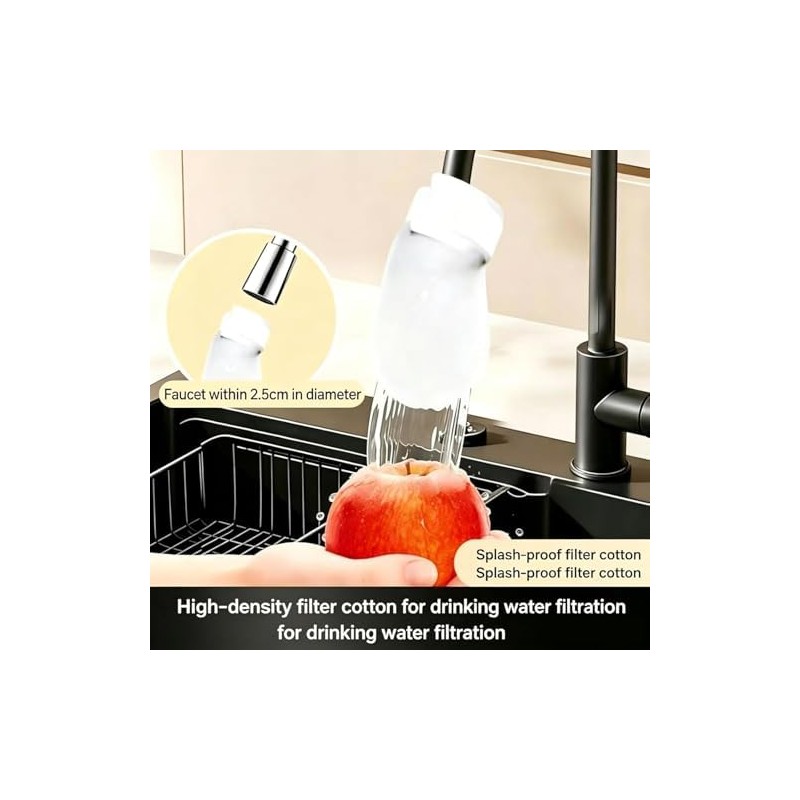 50/100/150/200pcs Faucet Filter Bag, Splash-Proof Kitchen Faucet Water Filters Bag,