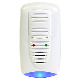 PestContro Ultrasonic Rodent Repeller w/ Floor Light, Plug-In Electromagnetic Pest Repellent and Nightlight, Non-Lethal Control for Mice Rat Cockroach Spider Ants, Kitchen Cellar Office Garage Attic