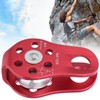 20KN Outdoor Small Climbing Pulley Aluminum Micro Fixed Side Pulleys