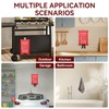 KRUI Mini Fire Blanket Hooks, Stainless Steel Adhesive Wall Hooks