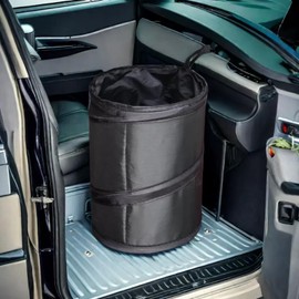 Leinoupt car Trash can,Foldable Car Trash Can, Hanging Car Trash Bag, Collapsible Car Garbage Can,Attached Hook， Car Trash Bins That are Convenient to Clean