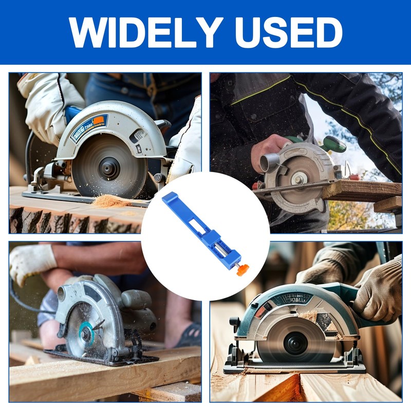 DMJJSD Circular Saw Guide Rail, Adjustable Cutting Machine Base Guide,