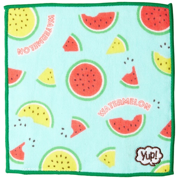 Marushin 0585008500 Mini Towel, Mini Watermelon, Approx. 5.9 x 5.9 inches (15 x 15 cm), Yap Yup Handkerchief, Cute