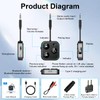 2025 Pro Bluetooth 5.4 Transmitter Receiver, 2-in-1 Wireless Audio Adapter