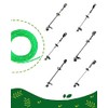 12 Pack AL2420P Pre-Cut Twisted Trimmer Line for EGO String