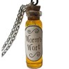 Nightmare Before Christmas Potion Bottle Necklace Deadly Nightshade Worm's Wort