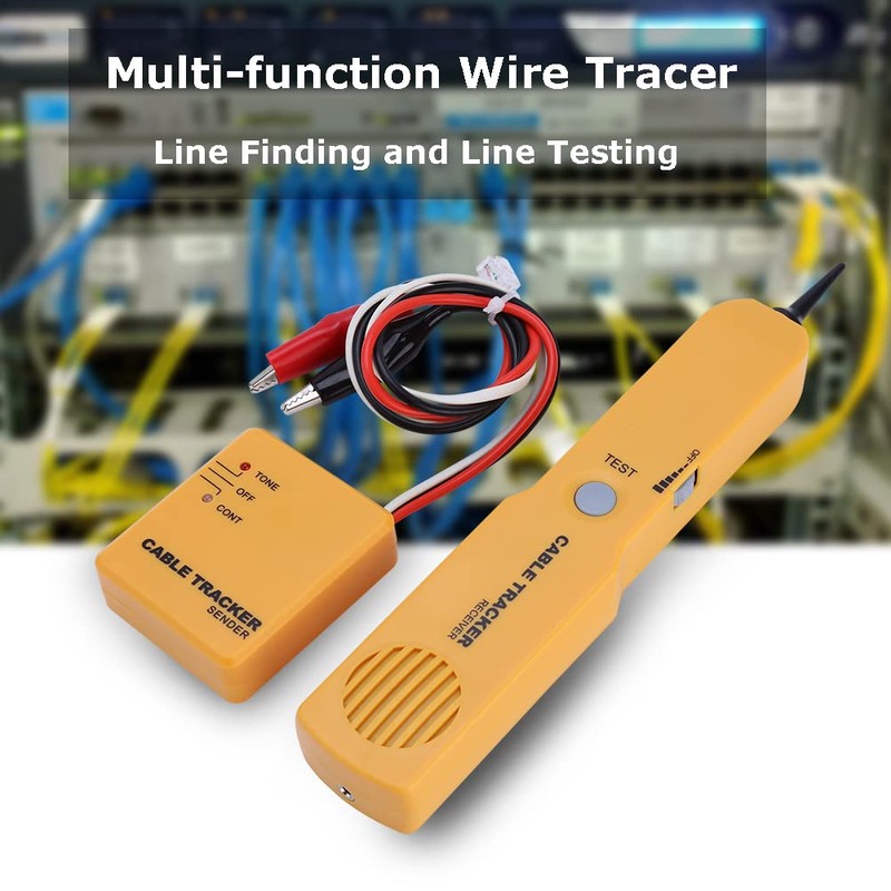 Cable Finder, Portable Network Cable Tester, Tone Generator Probe Tracer,