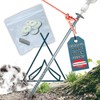 SebiMax® Screw Pegs Camping Set 160-10 Pieces 160 mm -