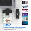 USB C DOD - Lector de tarjetas inteligentes CAC de