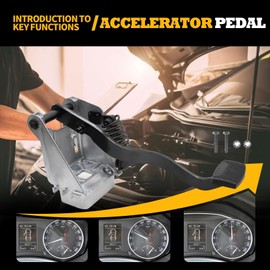 Jecoupoon Clutch Pedal Assembly Compatible with Super Duty F Series 250 350 450 550 1999 2000 2001 2002 2003 YC3Z7B633BA YC3Z-7B633-BA