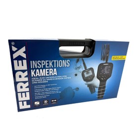 FERREX Endoscope Camera, 2.8" IPS Display, 115cm Inspection Camera Gooseneck, 6x Zoom with Carry Case