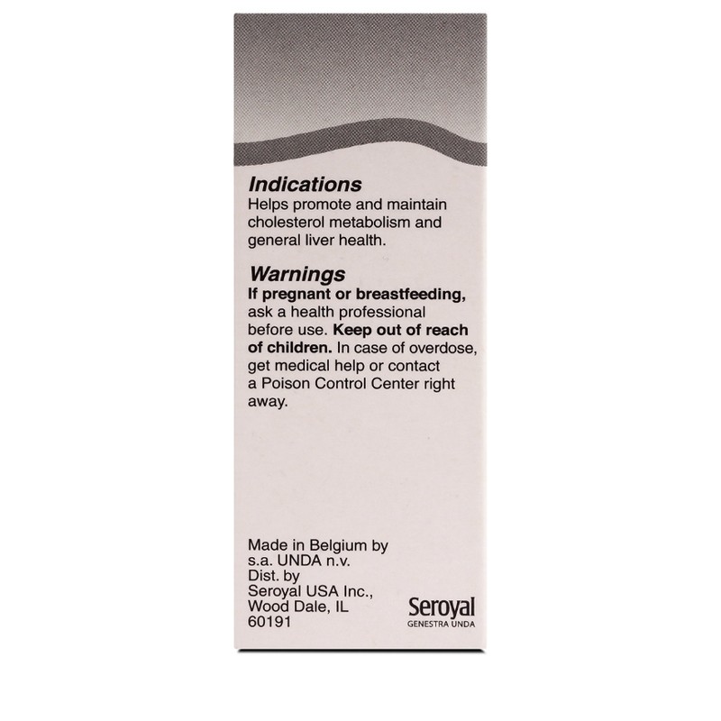 UNDA Cholesterinum Plex | Homeopathic Remedy Supports Liver Health |