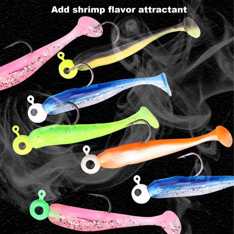 Soft Baits for Bass Fishing - 25X T Tail Soft