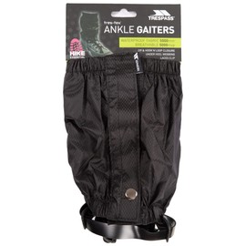 Trespass Knoydart Adult's Outdoor Ankle Gaiter available in BLACK - One Size