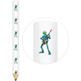 Azeeda 3 x 'Rockin' Rainbow Robot' Carpenter's Pencils (LP00030180)