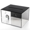 ZEAYEA Tip Jar for Money, 6 x 4 x 5