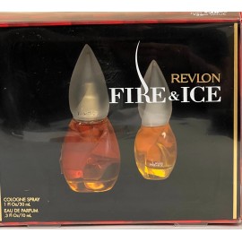 Revlon  Fire & Ice Spray Cologne 1 oz / Eau de Parfum 0.3 oz