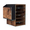 Unionly, 6 Tier Adjustable Countertop Mail Sorter, Mailboxes With Name
