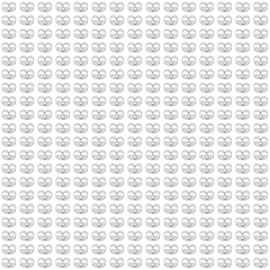 Shapenty 300PCS/150Pairs Small Stainless Steel Earnuts Butterfly Clutches Earring Safety Backs Stopper Replacements Earring Backing Jewelry Making Findings (3.7x5mm, Silver)