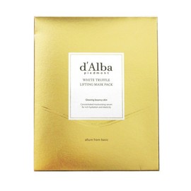 Dalba White Truffle Lifting Mask Pack 1 box (4 sheets) / 달바 화이트 트러플 리프팅 마스크팩1박스(4매입)