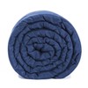 BlanQuil Genuine Blanquil 12lbs Weighted Blanket, Navy - Decreased Anxiety