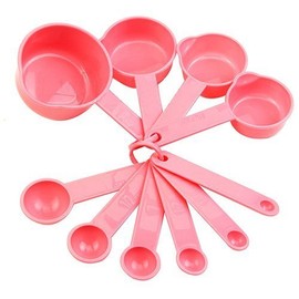 SNUNGPHIR Measuring Spoon Set with Spoon, Measuring Cup, 8-Piece Kitchen Baking Measuring Device Cook