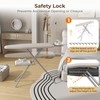 Yaheetech Ironing Board, Compact Iron Board with Cord Holder, Steam