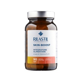 Rilastil Skin-Boost Integratore Alimentare a Base di Vitamine E e D, per Tutti i Tipi di Pelle, 90 Capsule