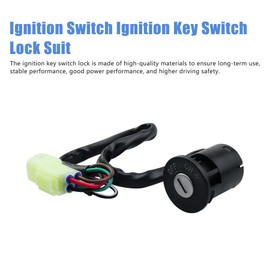 Ignition Switch Ignition Key Switch Lock Fit for Kymco ATV MXU 50 150 for Arctic Cat Utility 150 2x4 2009-2019 Replace 35010-LCA4-90A 35010-LCA4-9V0 3305-756