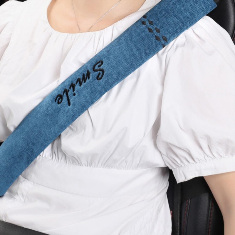 Extra-Long Car Seat Belt Cover Comfortable & Stress-Relieving Durable and