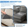 4 Pcs Waterproof Incontinence Chair Pads,Washable Incontinence Pad Bed Protector