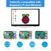 HMTECH 7 Inch Raspberry Pi Screen 800x480 HDMI Portable Monitor