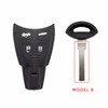 4-button car key for Saab 9-3 93 2003-2007 with logo