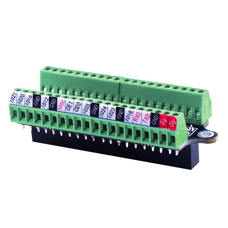 Rasp-Pi Micro GPIO Terminal Strip Breakout Board Module Binghe Mini