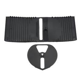 Motoforti Center Console Slider Cover, Shifter Gear Shift Knob Cover, for Lexus IS250 IS350 2005, Plastic, 35975-53020, Black, 1 Set