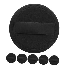 FRCOLOR 6pcs Ultra Thin Makeup Powder Puff Soft PU Applicators for Foundation Pressed Powder Portable Design for Ups